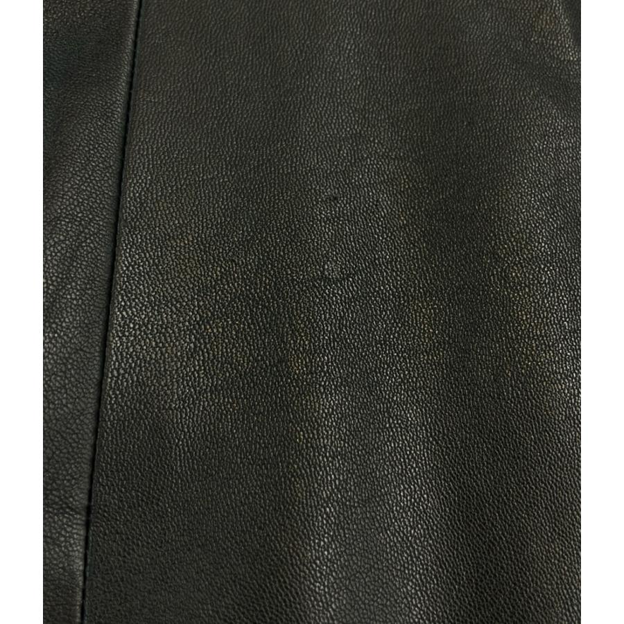 カルバンクライン レザーコート メンズ SIZE L Calvin klein 中古