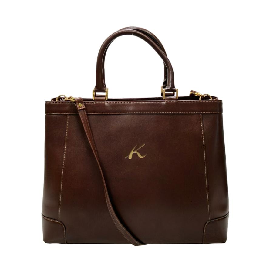 美品 キタムラ2 トートバッグ ショルダーバッグ 2WAY 斜め掛け