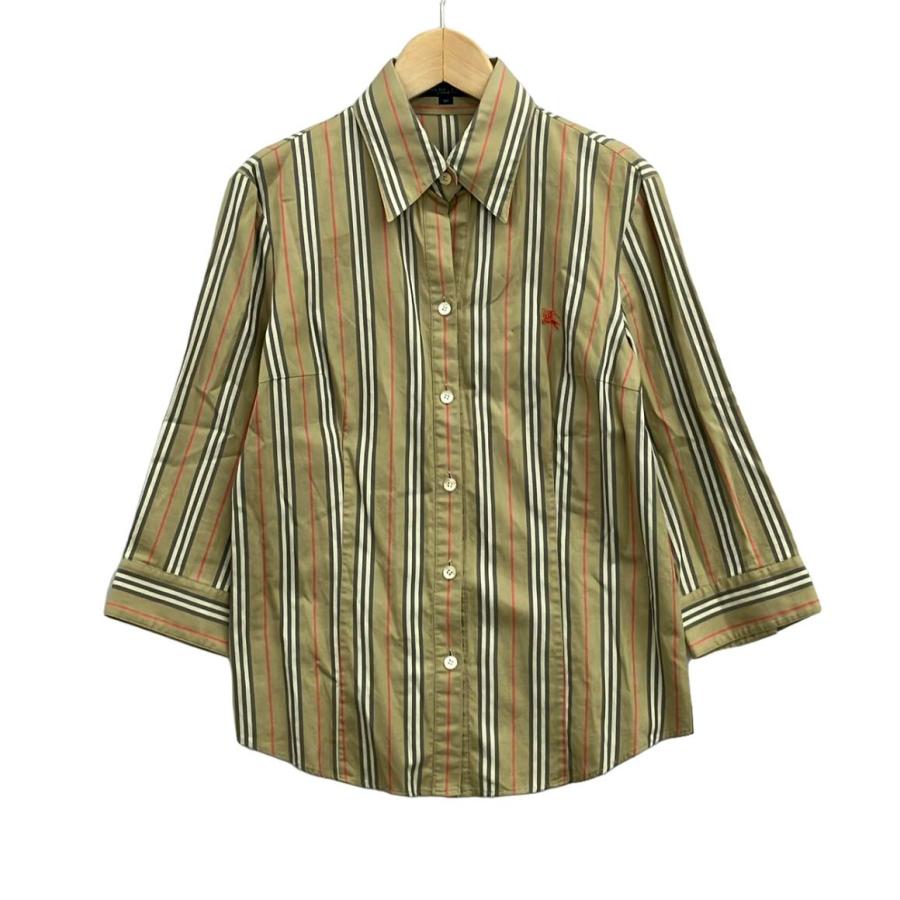 バーバリー 七分袖シャツ レディース SIZE 40 (M) BURBERRY 中古 : rc 