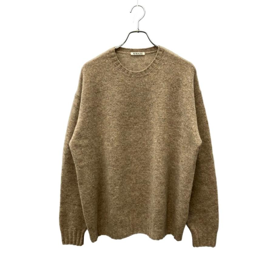 オーラリー 長袖ニット ウール カシミア A24AP02SC メンズ SIZE 5 (L