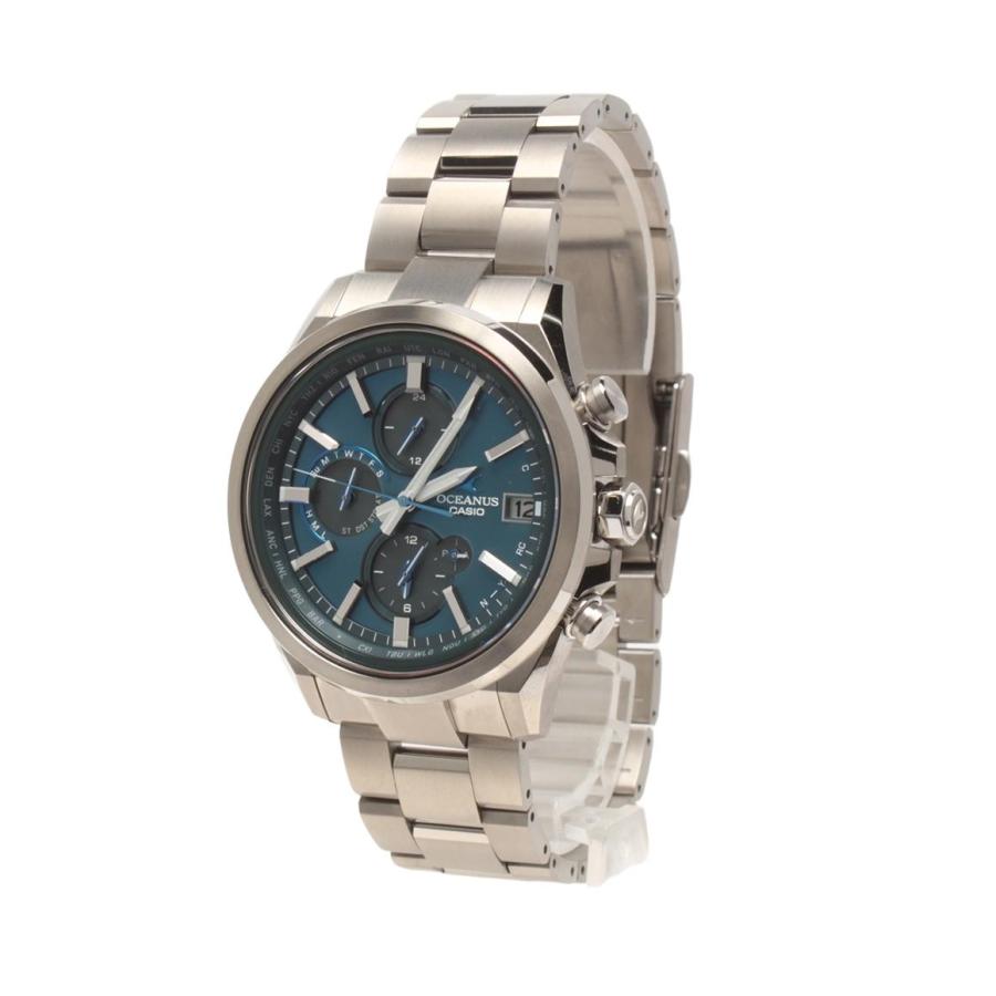 【美品】OCW-T4000C-3AJF　オシアナス　グリーン OCW-T4000C-3AJF | CASIO