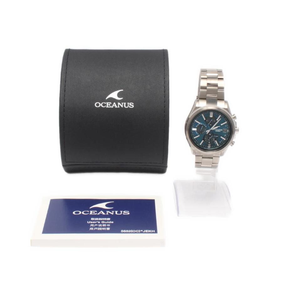 CASIO カシオ/オシアナス・クラシックライン/電波ソーラー×スマホリンク/OCW-T4000C-3AJF/001*****/Aランク/88【中古】 美品 カシオ 腕時計 クラシックライン Classic LINE オシアナス