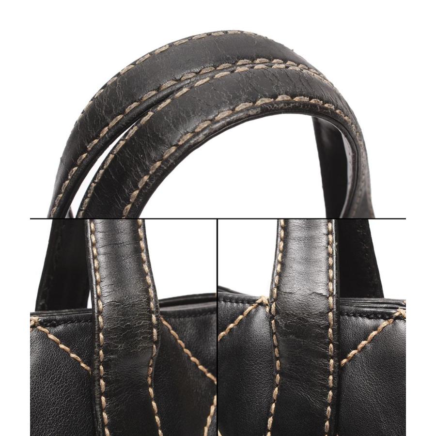 シャネル トートバッグ ゴールド金具 7番台 ワイルドステッチ ココマーク A18126 レディース CHANEL 中古の画像