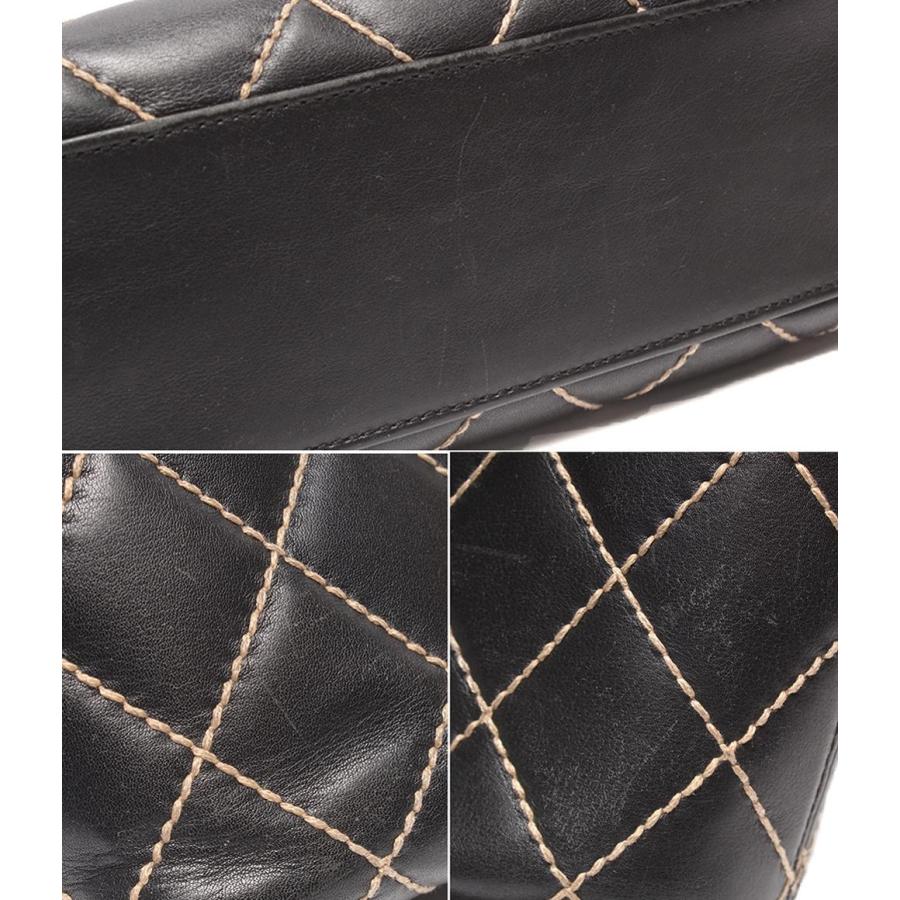 シャネル トートバッグ ゴールド金具 7番台 ワイルドステッチ ココマーク A18126 レディース CHANEL 中古の画像