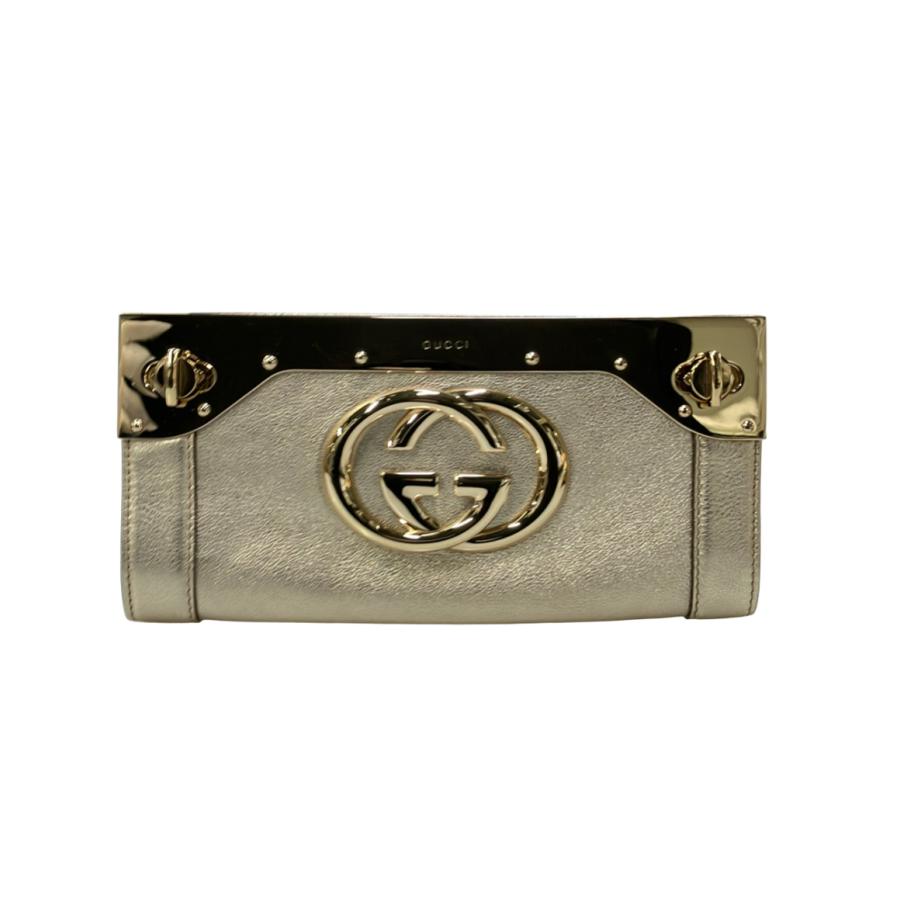 美品 グッチ クラッチバッグ 172080 002045 レディース GUCCI 中古 