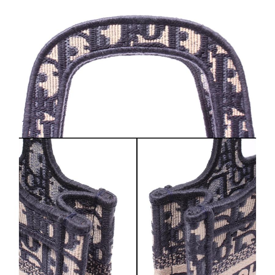 美品 クリスチャンディオール ハンドバッグ トロッター オブリーク
