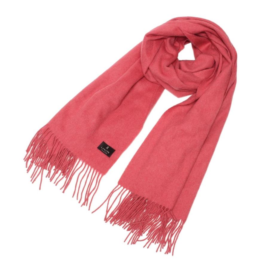 ランバン マフラー 大判ストール カシミヤ100% レディース LANVIN 中古