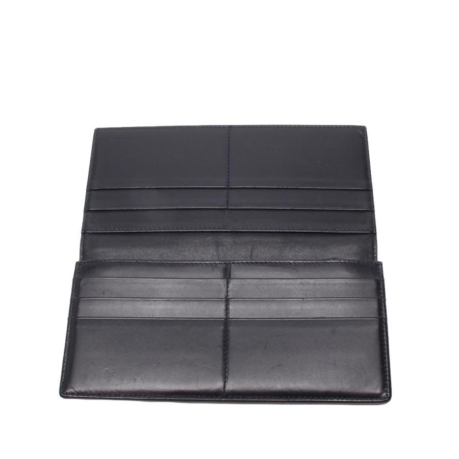 未使用　SMYTHSON スマイソン レザー長財布　ブラック　黒 スマイソン 長財布 メンズ SMYTHSON 中古 : Rehello by BOOKOFF