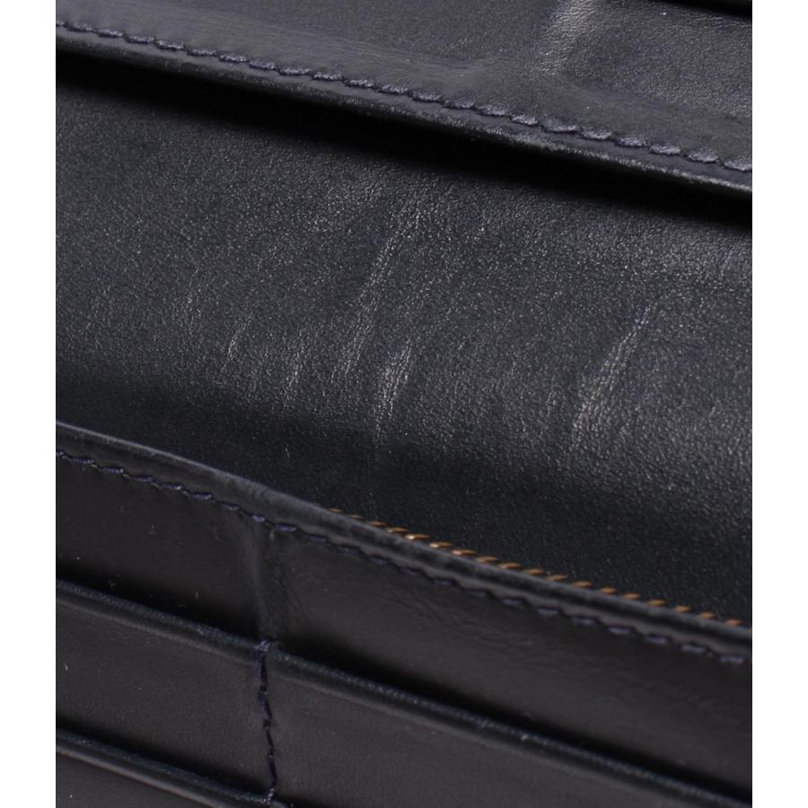 未使用　SMYTHSON スマイソン レザー長財布　ブラック　黒 スマイソン 長財布 メンズ SMYTHSON 中古 : Rehello by BOOKOFF