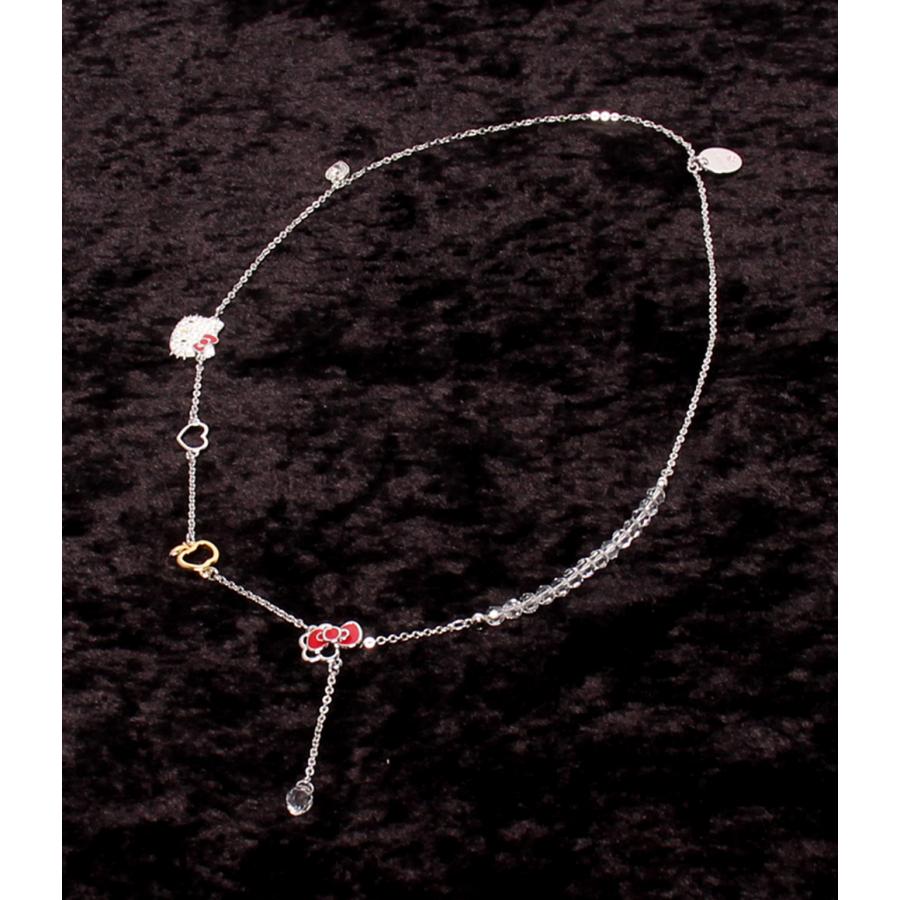 美品 スワロフスキー ネックレス 1097209 ハローキティモチーフ Hello