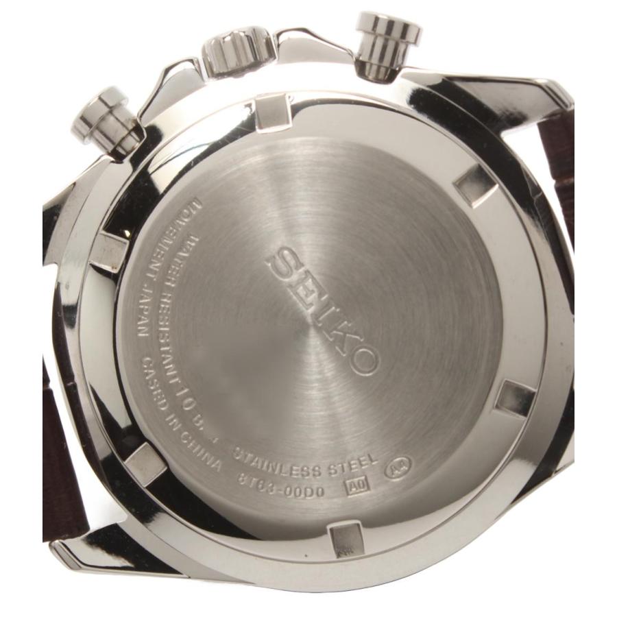 美品 セイコー 腕時計 スピリット クオーツ グリーン 8T63-00D0 メンズ