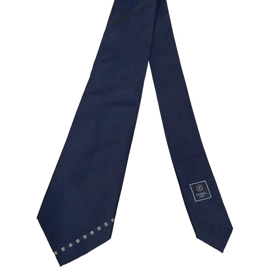 シャネル ネクタイ シルク100% メンズ CHANEL 中古 : Rehello by