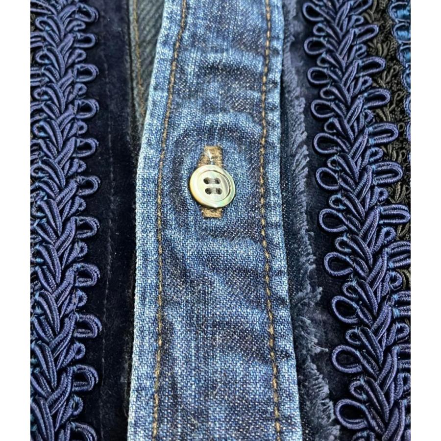 サカイ 長袖 デニムシャツ 17-0145M メンズ SIZE 2 Sacai 中古