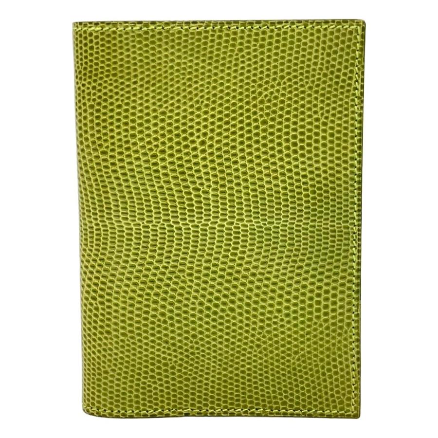 エルメス 手帳カバー ??F刻印 シルバー金具 リザード アジェンダ