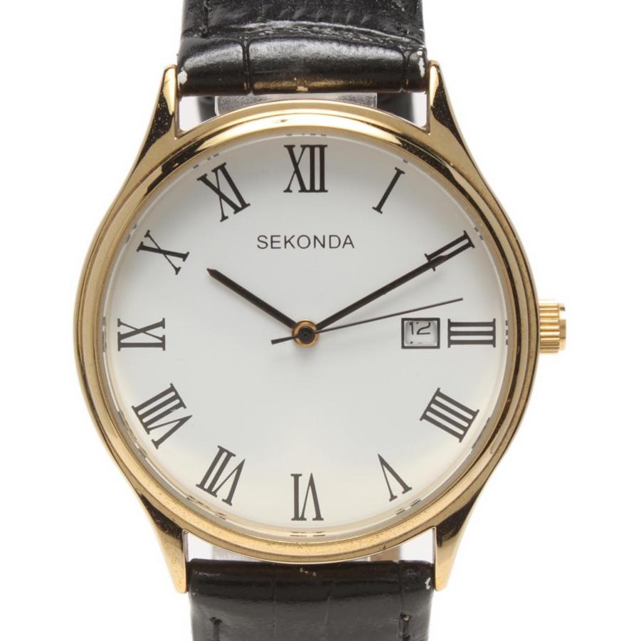 セコンダ 腕時計 クオーツ ホワイト メンズ SEKONDA 中古 : Rehello by 