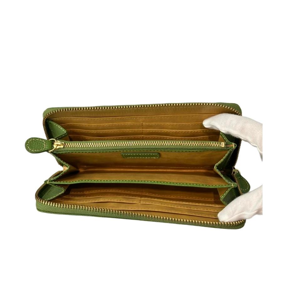 美品 キタムラ ラウンドファスナー長財布 レディース Kitamura