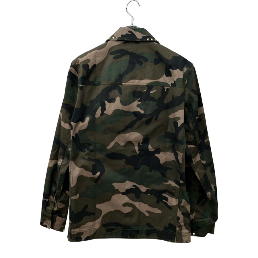 VALENTINO ミリタリージャケット 46 ヴァレンティノ ミリタリージャケット 迷彩柄 M-65 スナップボタン