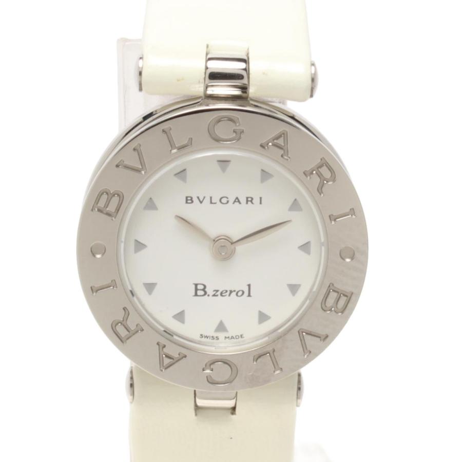 ブルガリ 腕時計 ビーゼロワン B-zero1 クオーツ ホワイト BZ22S  