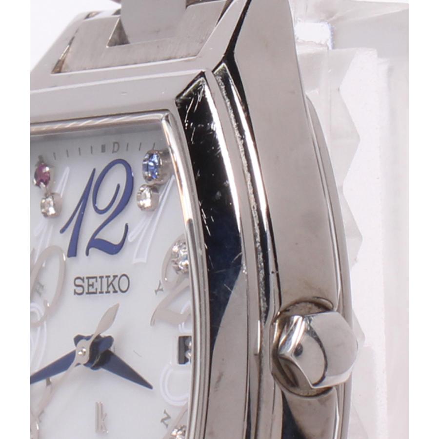 SEIKO セイコー ルキア 電波ソーラー ホワイト文字盤 レディース 腕時計 セイコー 腕時計 ルキア LUKIA ソーラー電波 ホワイト SSVW081