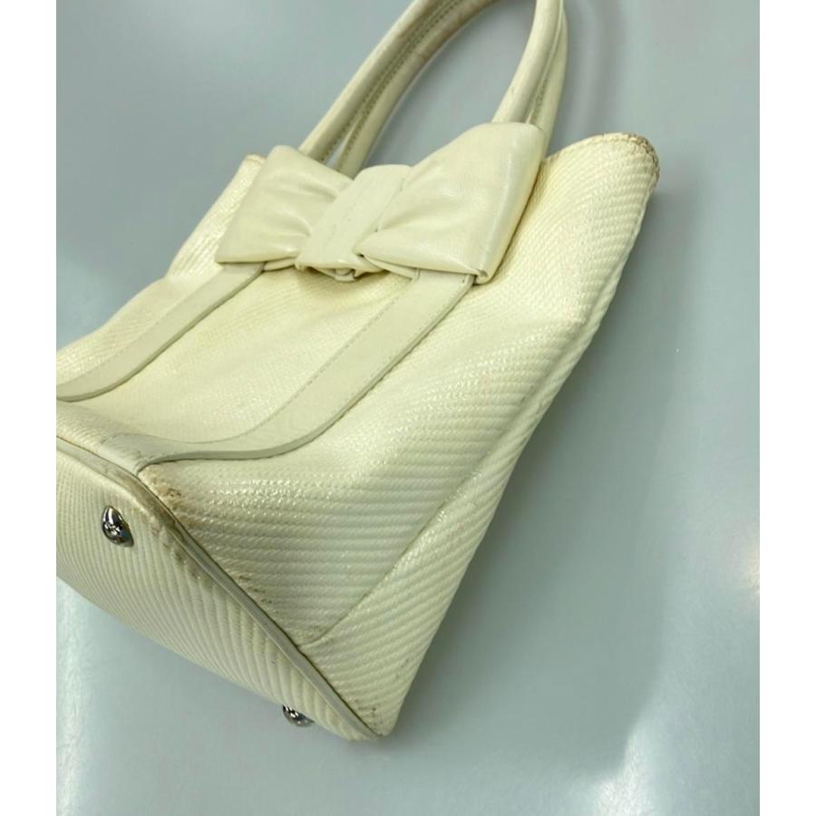 サルヴァトーレフェラガモ リボンレザーミニトートバッグ ハンドバッグ