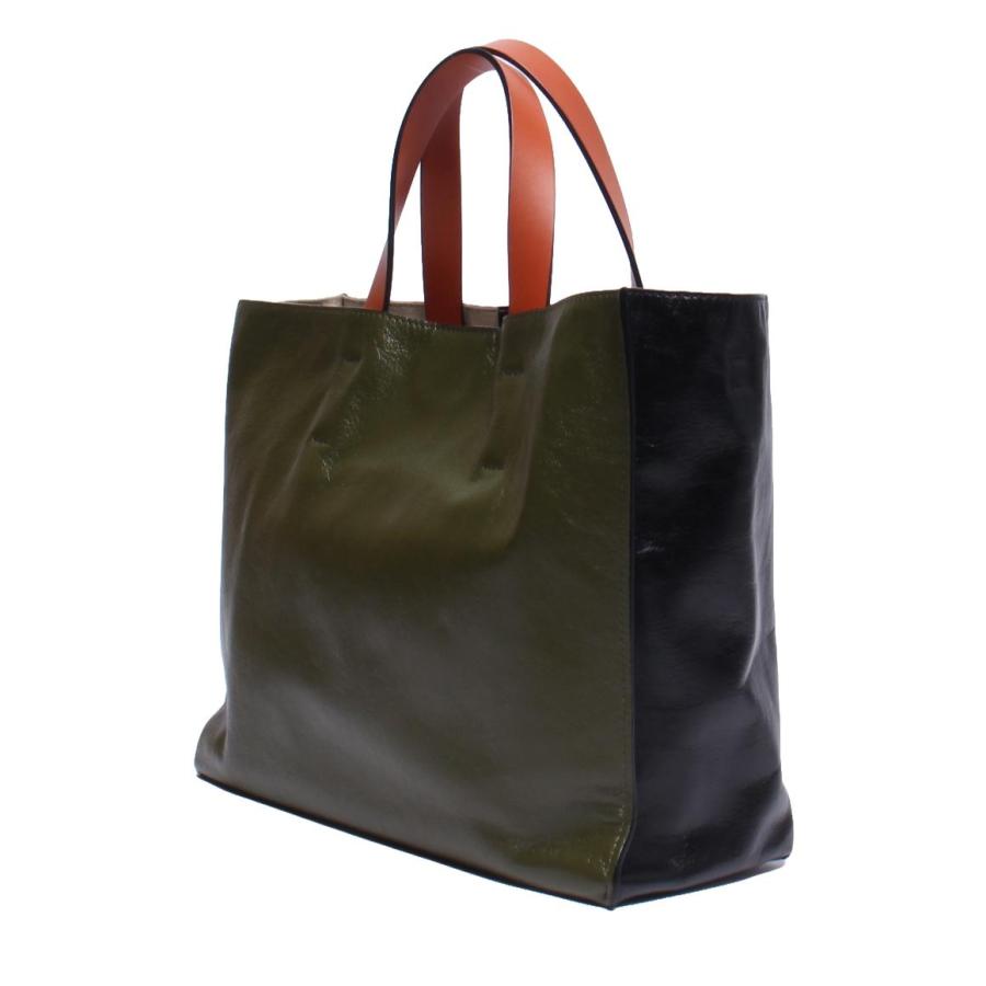 美品】MARNI マルニ 2way レザーショルダーバッグ トート ブラック 