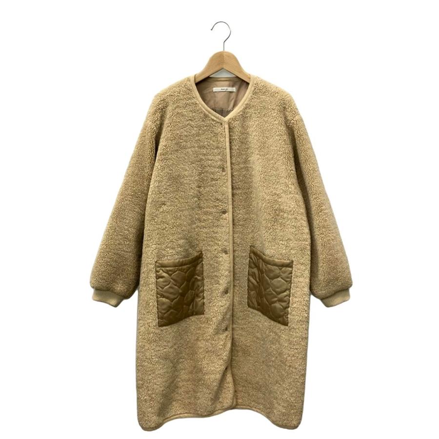 パーリッシィ ノーカラーボアジャケット レディース SIZE F (M) PAR 