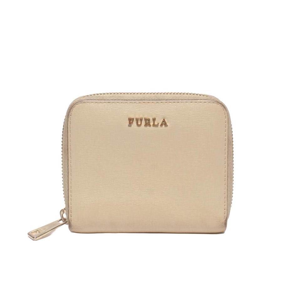 【未使用品】FURLA　ラウンドファスナー コンパクトウォレット 楽天市場】フルラ 財布 二つ折り ラウンドファスナー ジップ