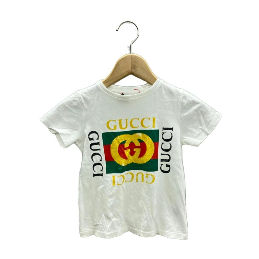 グッチ クルーネック半袖Tシャツ キッズ SIZE 4 (110) GUCCI 中古 