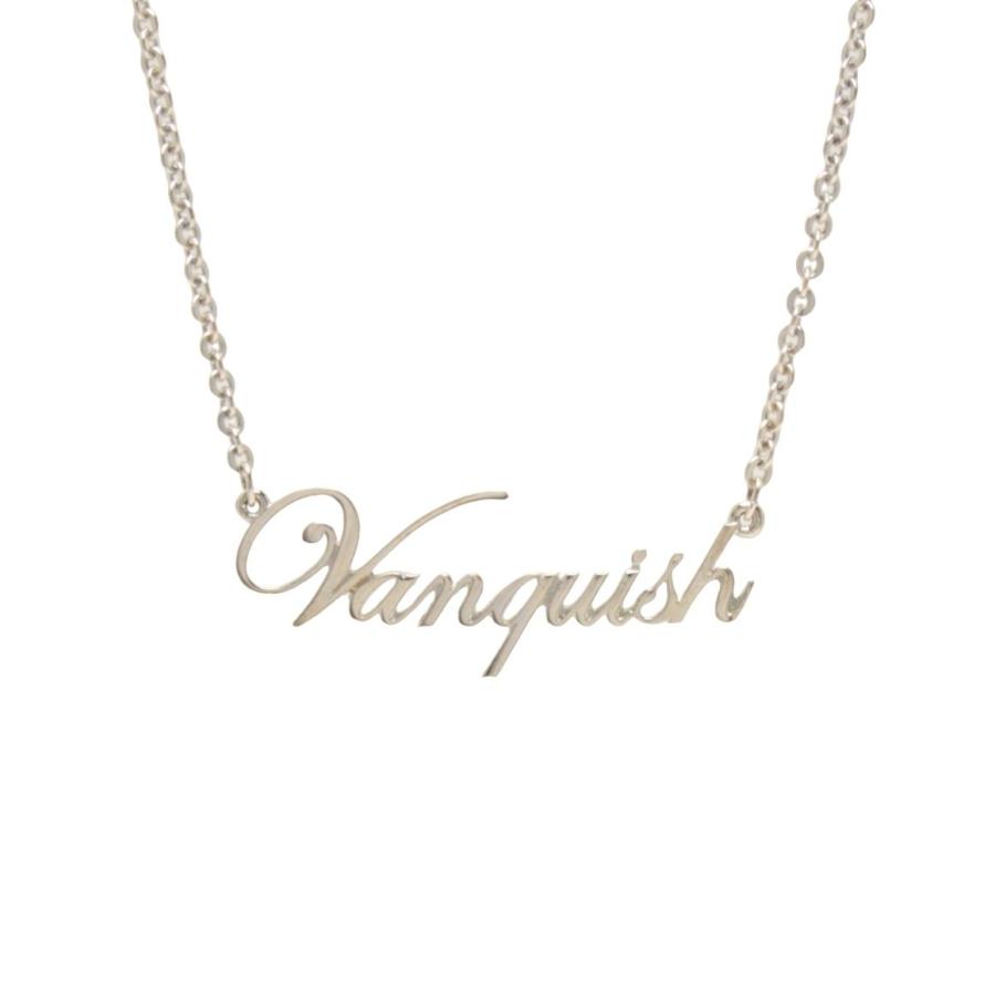 美品 ヴァンキッシュ ネックレス ロゴ メンズ VANQUISH 中古 : Rehello 