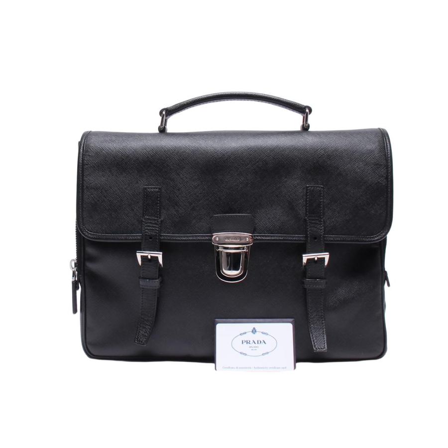 プラダ ハンドバッグ ブリーフケース VR0076 メンズ PRADA 中古  