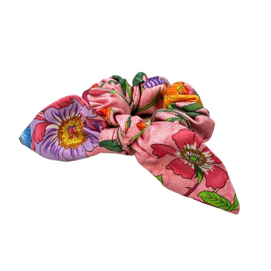 美品 グッチ シュシュ 2個セット シルク100% 765564 レディース GUCCI