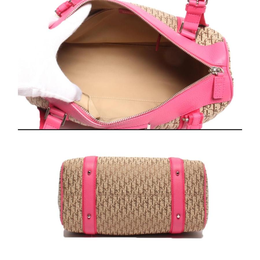 クリスチャンディオール トロッター ミニボストン ハンドバッグ 美品 クリスチャンディオール ハンドバッグ ミニボストンバッグ