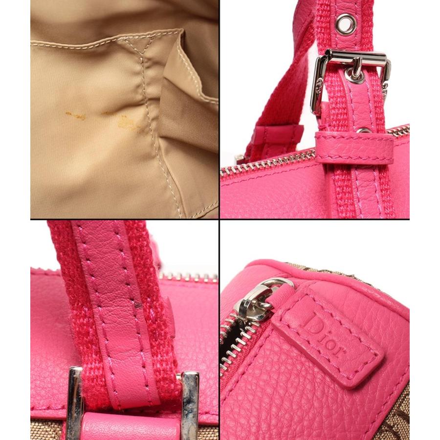 美品 クリスチャンディオール ハンドバッグ ミニボストンバッグ