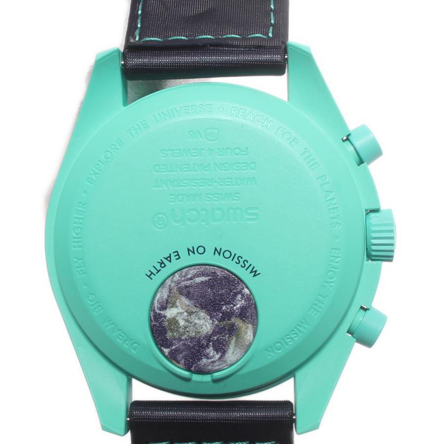 美品 オメガ スウォッチ 腕時計 MISSION OF EARTH POLAR LIGHTS ムーンスウォッチ クオーツ レディース メンズ OMEGA Swatch MISSION ON EARTH - LAVA, - POLAR LIGHTS, - DESERT |Swatch®公式サイト