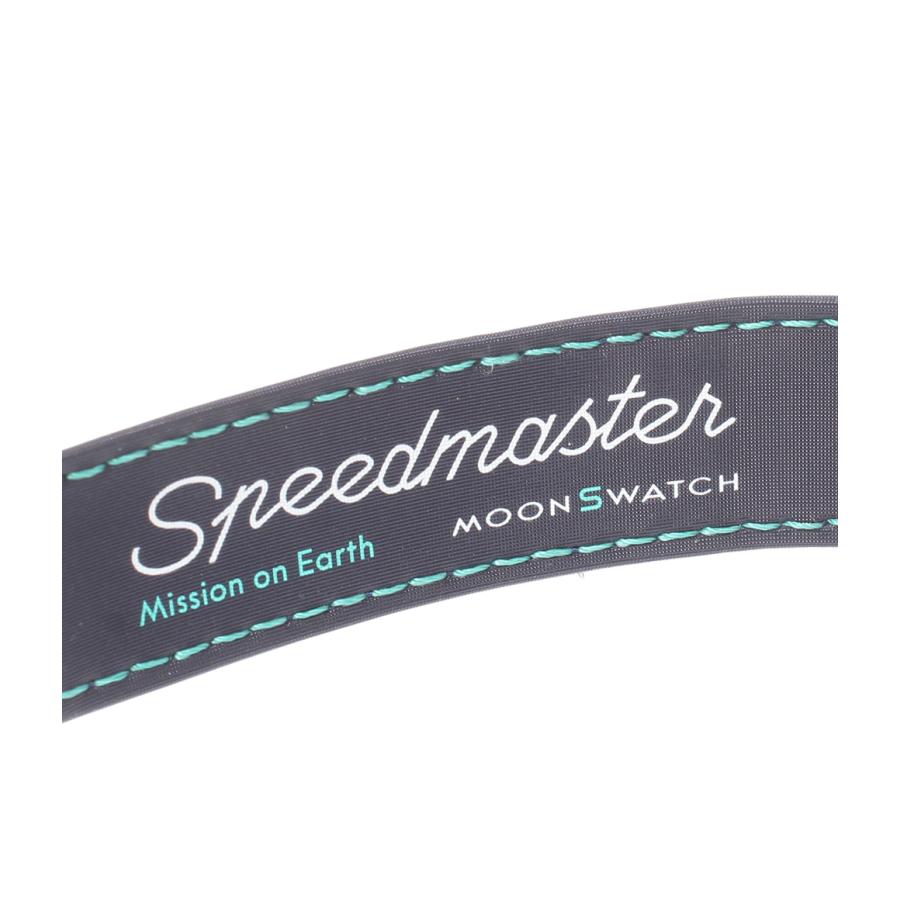 美品 オメガ スウォッチ 腕時計 MISSION OF EARTH POLAR LIGHTS ムーン