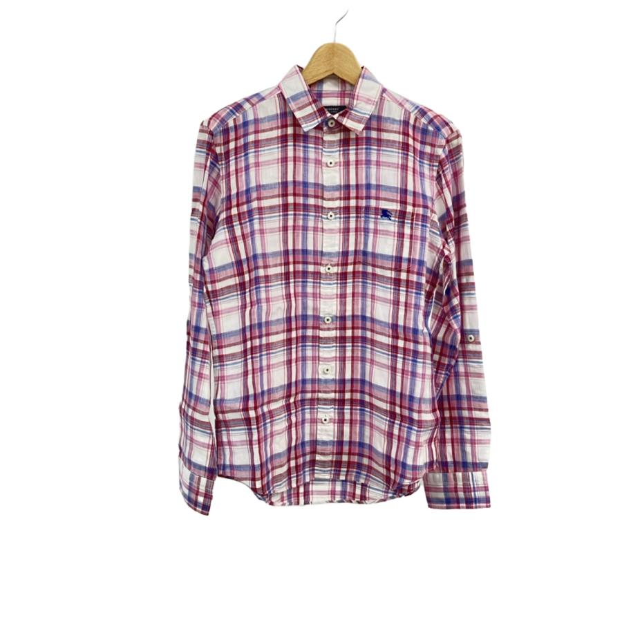 美品 バーバリーブラックレーベル 長袖シャツ メンズ SIZE 2 (M 