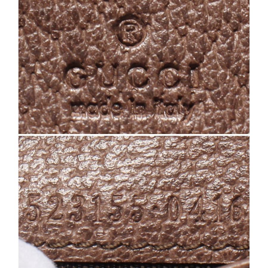 グッチ 二つ折り財布 ミニ財布 オフディア 523155-0416 ユニ