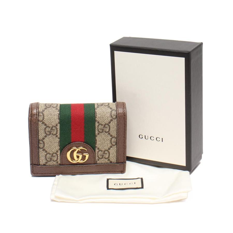 限定品 グッチ GUCCI オフディア コンパクト 523155 2つ折り財布 GUCCI グッチ 2つ折り財布 カードケース オフィディア GG