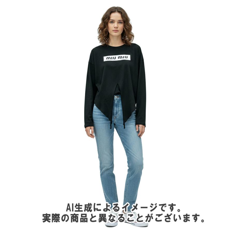 ミュウ 長袖Tシャツ ロゴ MJL949 232 104N レディース SIZE S Miu 中古 