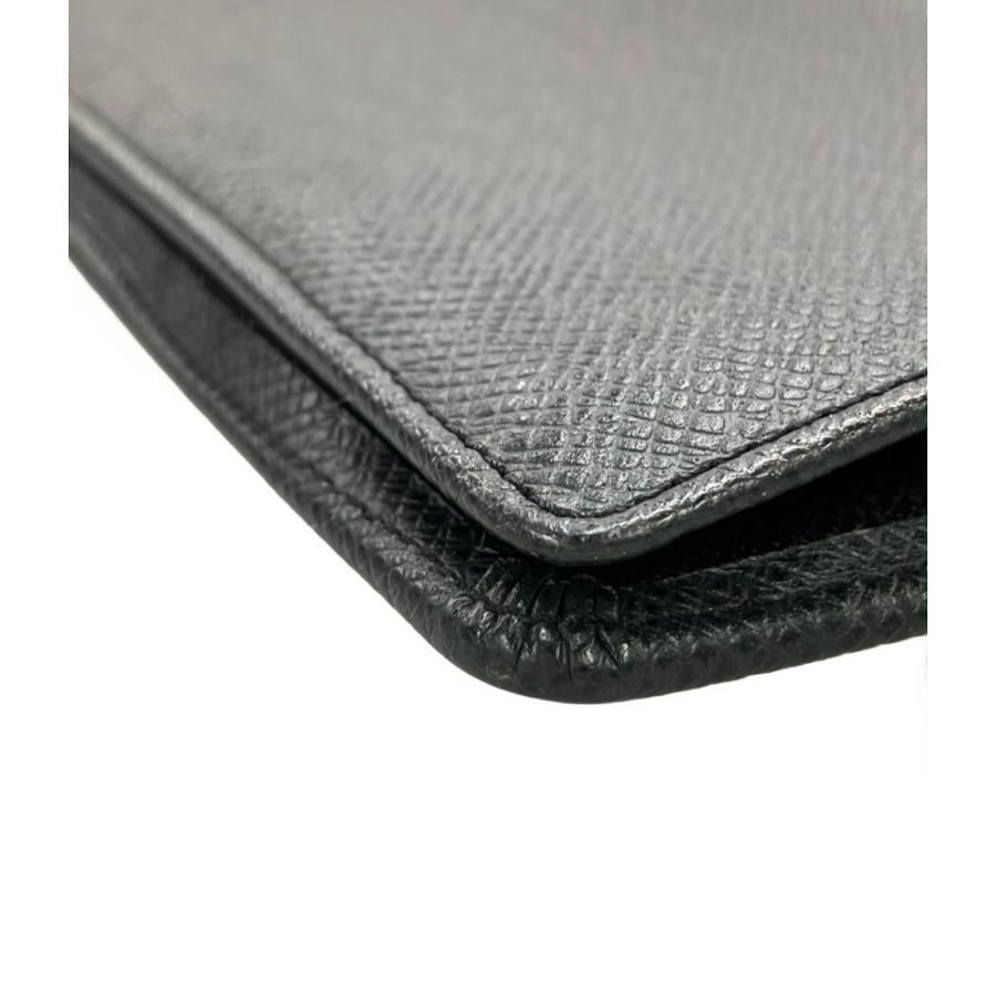 ルイ・ヴィトン 二つ折り長財布 レザー タイガ ポルトフォイユ ブラザ