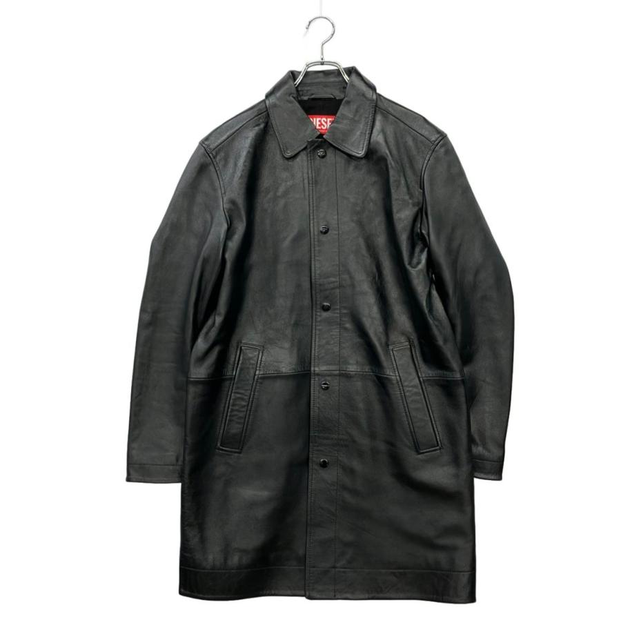 ディーゼル レザーコート メンズ SIZE 46 DIESEL 中古 : Rehello by