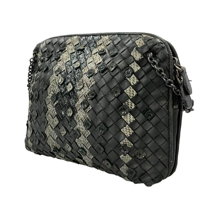 訳あり ボッテガ・ヴェネタ ショルダーバッグ 斜め掛け イントレ