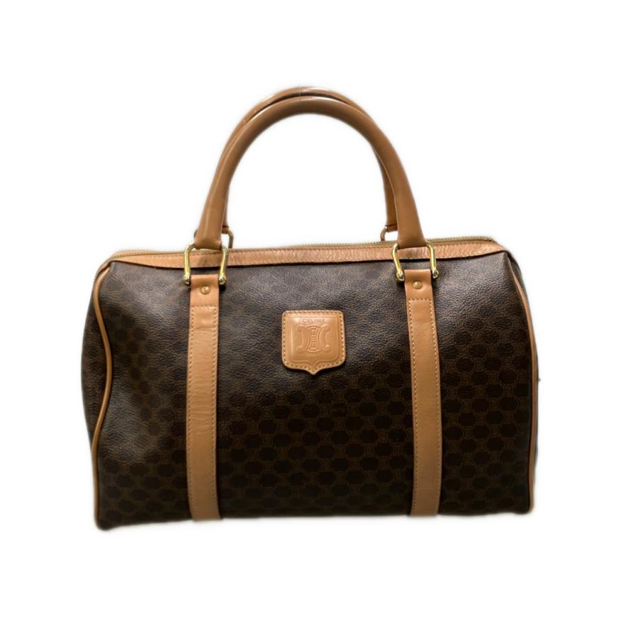 【週末セール】セリーヌ マカダム M14 ボストンバッグ セリーヌ ボストンバッグ マカダム柄 M14 レディース CELINE 中古