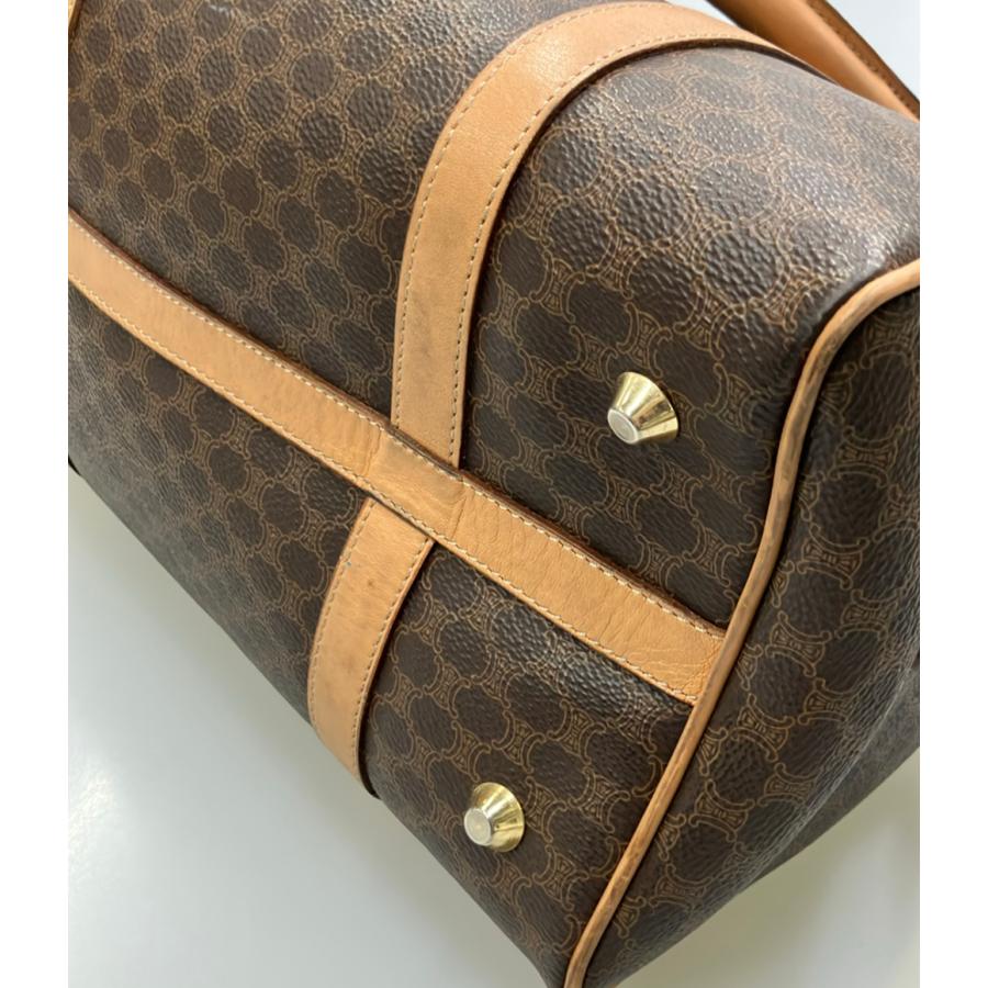 CELINE　ミニボストンバッグ　マカダム柄　M14　　中古品 セリーヌ ボストンバッグ マカダム柄 M14 レディース CELINE 中古