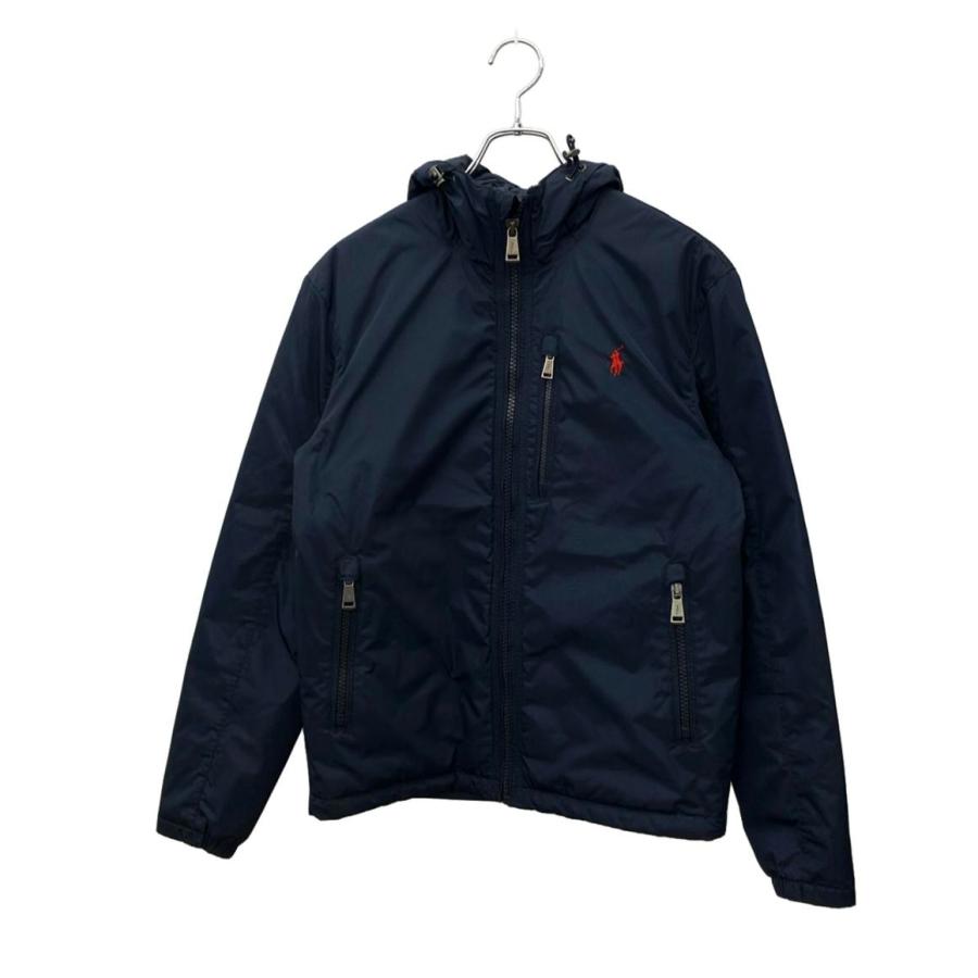 ポロ・ラルフローレン ダウンジャケット ナイロン ワンポイント刺繍