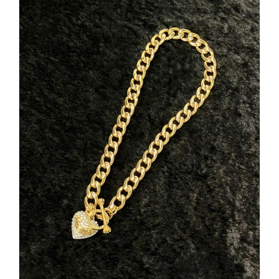 美品 ジューシークチュール ネックレス ハートチャーム