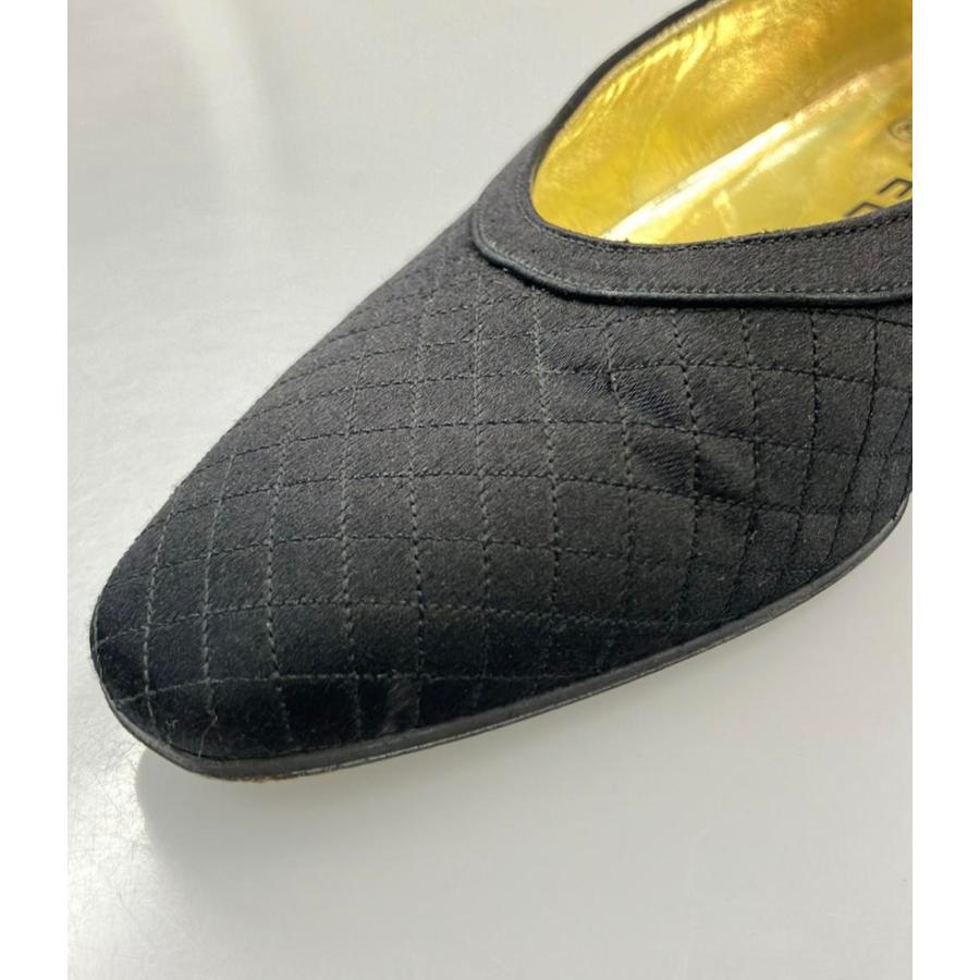 ✨美品✨CHANEL フラットシューズ　ココマーク　マトラッセ　ブラック　24㎝ CHANEL（シャネル） （新品・未使用品）】シャネル バレリーナ ココ