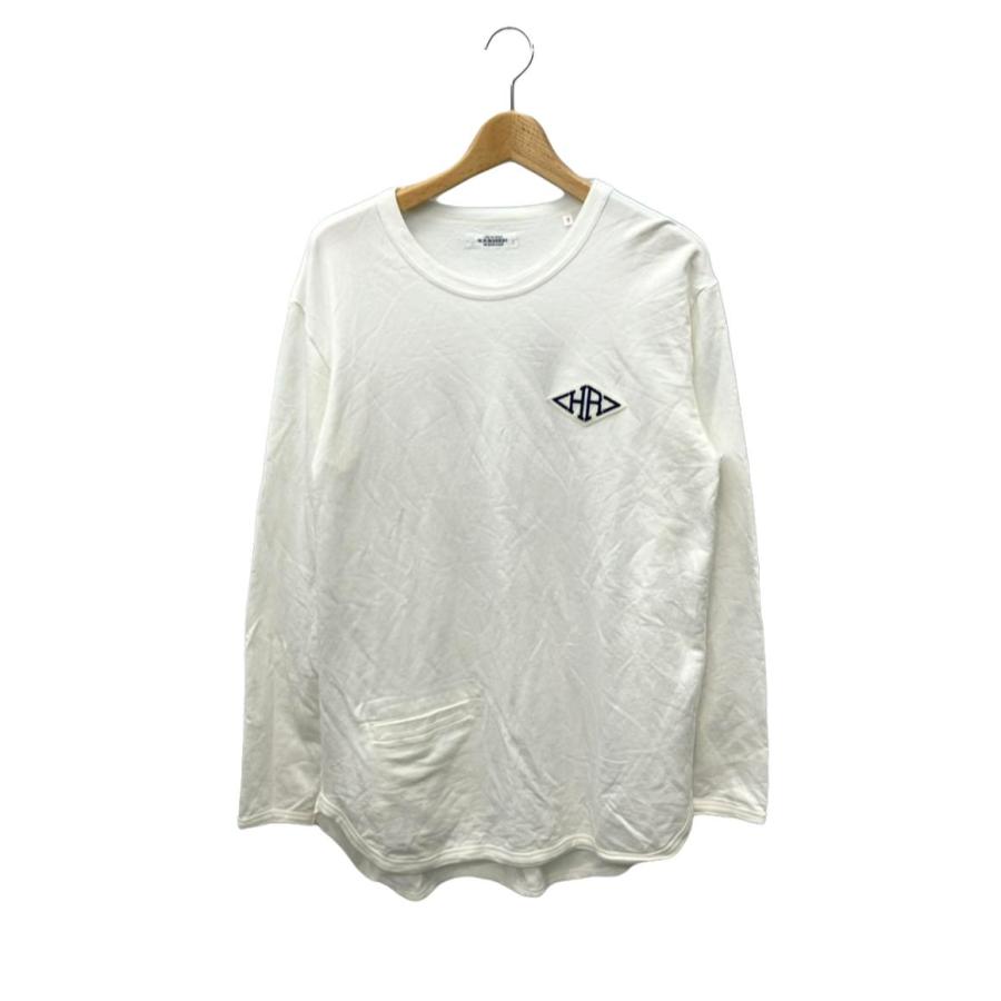 ハリウッドランチマーケット 長袖ロングTシャツ HRワッペン