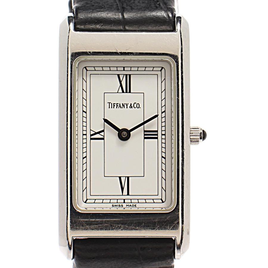 ティファニー 腕時計 クオーツ ホワイト レディース TIFFANY&Co. 中古  