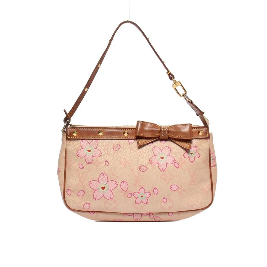 ルイ・ヴィトン ハンドバッグ アクセサリーポーチ 村上隆 チェリー